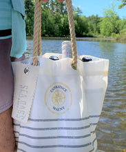 Load image into Gallery viewer, Sea Bags - Mariner Stripe Beverage Bucket