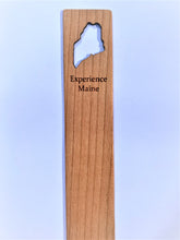Load image into Gallery viewer, Experience Maine Cherrywood Bookmark