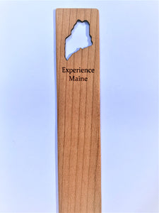 Experience Maine Cherrywood Bookmark