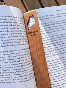 Experience Maine Cherrywood Bookmark